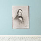 Portrait von Frederic Chopin Leinwanddruck (Insitu (Holzboden))