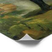 Portrait von Frederick II dem Großen, 1772 Poster (Ecke)