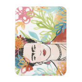 Portrait von Frida Kahlo Magnet (Vertikal)