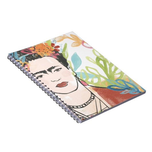 Portrait von Frida Kahlo Notizblock (Rechte Seite)