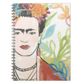 Portrait von Frida Kahlo Notizblock (Vorderseite)