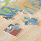 Portrait von Frida Kahlo Puzzle (Seite)