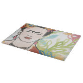 Portrait von Frida Kahlo Schneidebrett (Ecke)