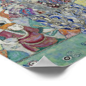 Portrait von Friederike Maria Beer — Gustav Klimt Poster (Ecke)