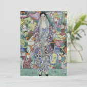 Portrait von Friederike Maria Beer von Gustav Klim (Stehend Vorderseite)