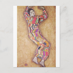 Portrait von Friederike-Maria Beer von Gustav Klim Postkarte