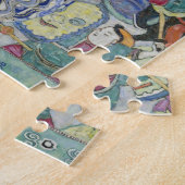 Portrait von Friederike Maria Beer von Gustav Klim Puzzle (Seite)