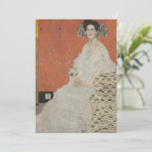 Portrait von Fritza Riedler von Gustav Klimt (Stehend Vorderseite)