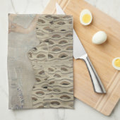 Portrait von Fritza Riedler von Gustav Klimt Geschirrtuch (Viertel Falte)