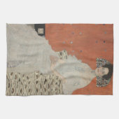 Portrait von Fritza Riedler von Gustav Klimt Geschirrtuch (Horizontal)