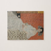 Portrait von Fritza Riedler von Gustav Klimt Puzzle (Horizontal)