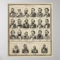 Portrait von frühen Siedlern und Bauern, Minnesota