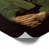 Portrait von Fyodor Dostojewski 1872 Poster (Ecke)