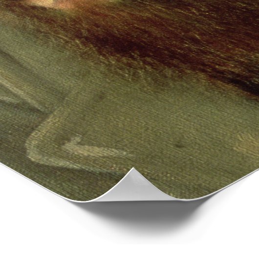 Portrait von Fyodor Dostojewski 1872 Poster (Ecke)