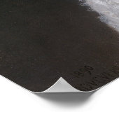 Portrait von Gabrielle Cot von Bouguereau Poster (Ecke)