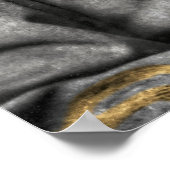 Portrait von General James Longstreet Poster (Ecke)