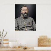 Portrait von General James Longstreet Poster (Küche)