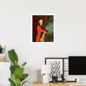Portrait von General Thomas Gage, c.1768 (Öl auf c Poster (Heimbüro)