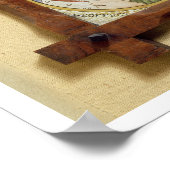 Portrait von Geoffrey Chaucer (c.1340-1400) (ceram Poster (Ecke)