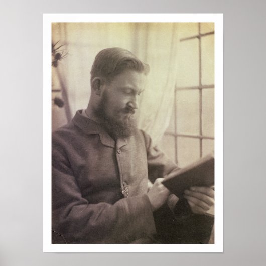 Portrait von George Bernard Shaw (1856-1950) als Y Poster (Vorne)