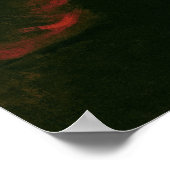 Portrait von George Gordon Byron 6. Baron Poster (Ecke)