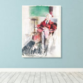 Portrait von George Moore, c.1920 Leinwanddruck (Insitu (Holzboden))