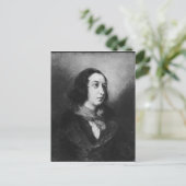 Portrait von George Sand, 1838 Postkarte (Stehend Vorderseite)