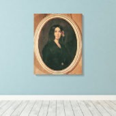Portrait von George Sand Leinwanddruck (Insitu (Holzboden))