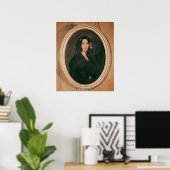 Portrait von George Sand Poster (Heimbüro)