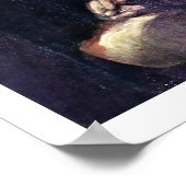 Portrait von George Sand Poster (Ecke)