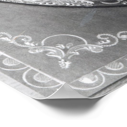 Portrait von George Sand Poster (Ecke)