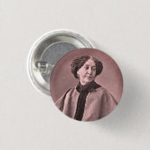 Portrait von George Sand von Nadar Button (Vorne & Hinten)