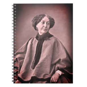 Portrait von George Sand von Nadar Notizblock