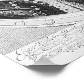 Portrait von George Villiers Poster (Ecke)