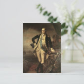 Portrait von George Washington, 1779 Postkarte (Stehend Vorderseite)