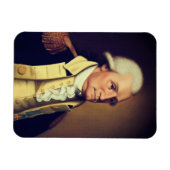 Portrait von George Washington (1790) Magnet (Horizontal)