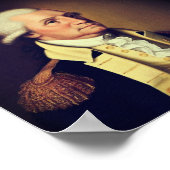 Portrait von George Washington (1790) Poster (Ecke)