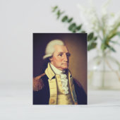 Portrait von George Washington (1790) Postkarte (Stehend Vorderseite)