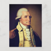 Portrait von George Washington (1790) Postkarte (Vorderseite)