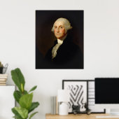 Portrait von George Washington Gilbert Stuart Poster (Heimbüro)