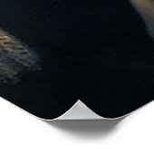 Portrait von George Washington Poster (Ecke)