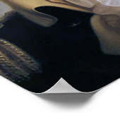 Portrait von George Washington Poster (Ecke)