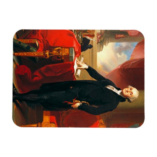 Portrait von George Washington, Thomas Sully Magnet (Horizontal)