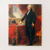 Portrait von George Washington, Thomas Sully Puzzle (Vertikal)