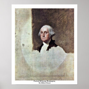 Portrait von George Washington, von Gilbert Stuart Poster