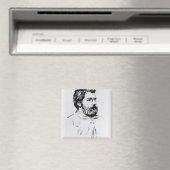 Portrait von Georges Bizet Magnet (In Situ (Geschirrspüler))