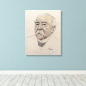Portrait von Georges Clemenceau Leinwanddruck (Insitu (Holzboden))
