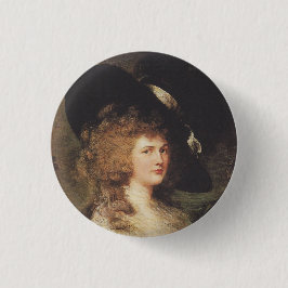 Portrait von Georgiana, Herzogin von Devonshire Button