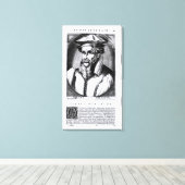 Portrait von Gerard Mercator Leinwanddruck (Insitu (Holzboden))