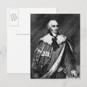 Portrait von Gilbert Eliot Postkarte (Vorne/Hinten)